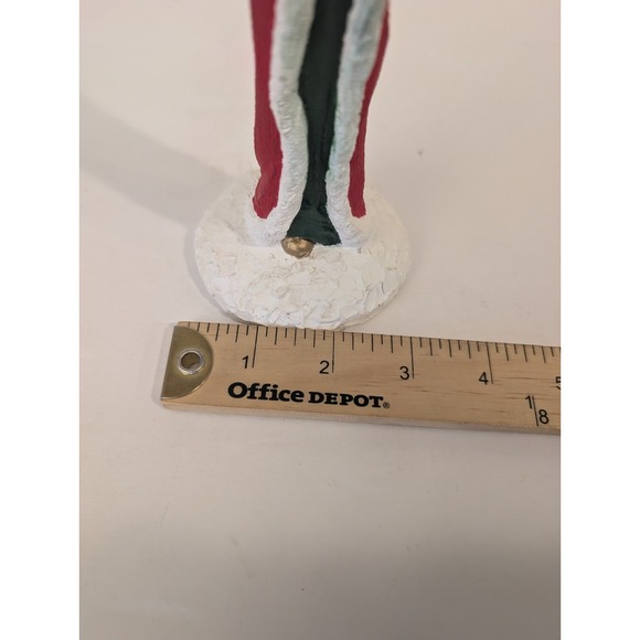 Vintage Christmas Old-World Santa Claus Ceramic Mold Hand Painted 10" Figurine - Picture 6 of 11